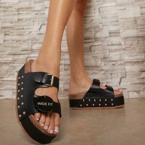 Wide Fit Vacay Vibe Chunky Sandals